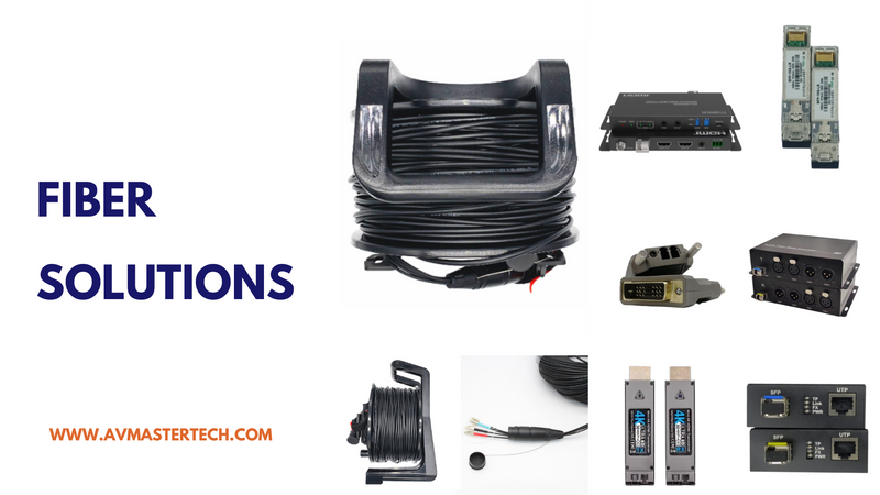 TPU Armour Fiber Cables for LED Video Walls, AV and Broadcast