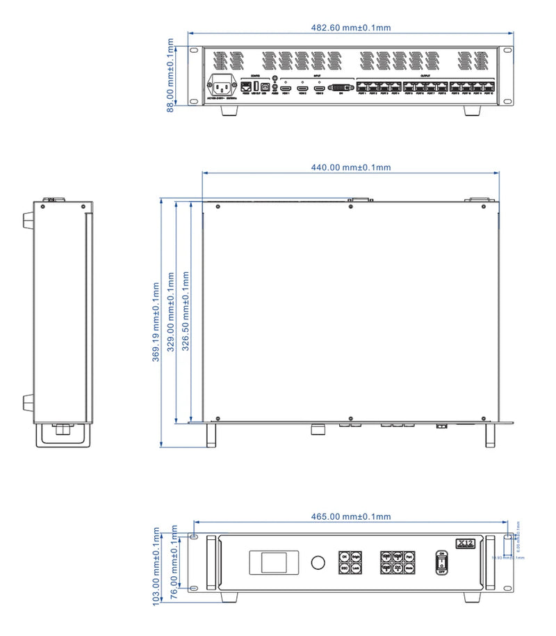 Colorlight X12 LED Video Controller
